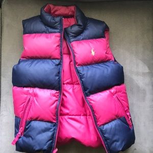Girls Ralph Lauren puffer vest